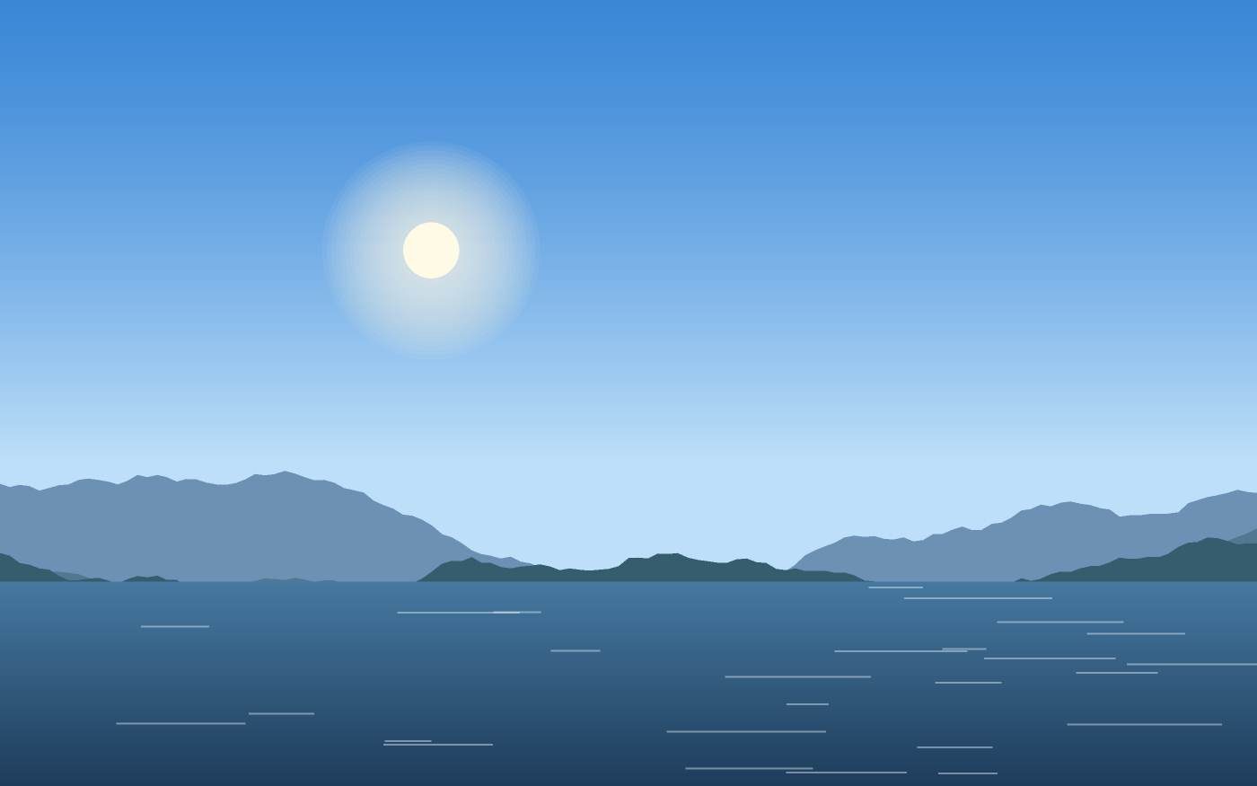 Ilustrace krajiny