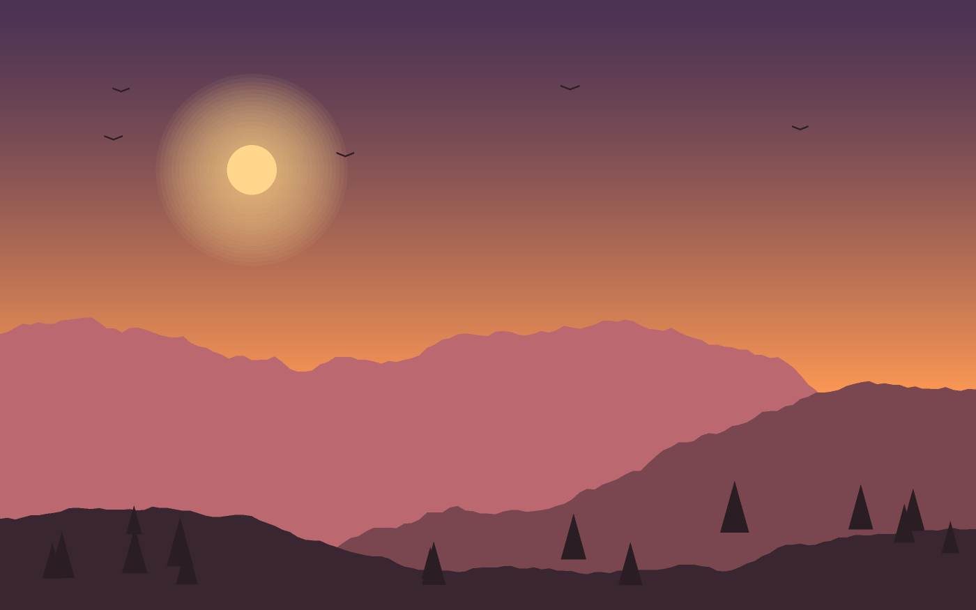 Landskabsillustration
