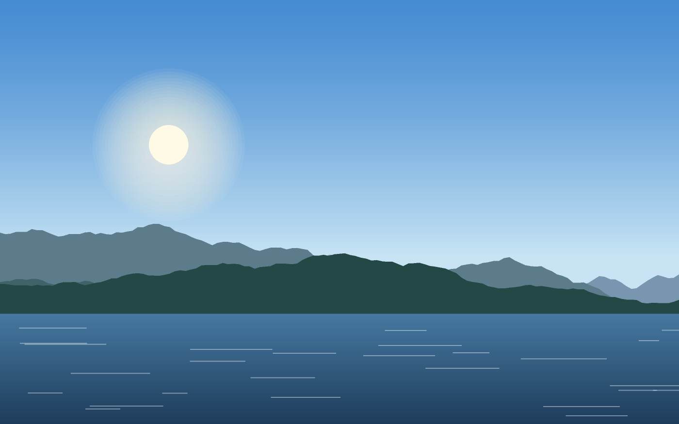 Landskabsillustration