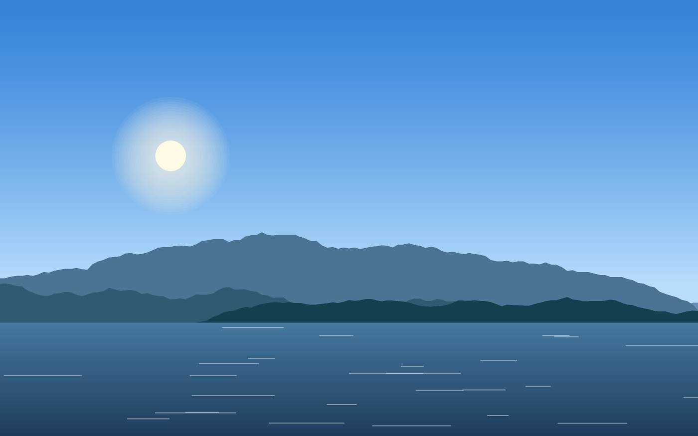 Ilustración de un paisaje