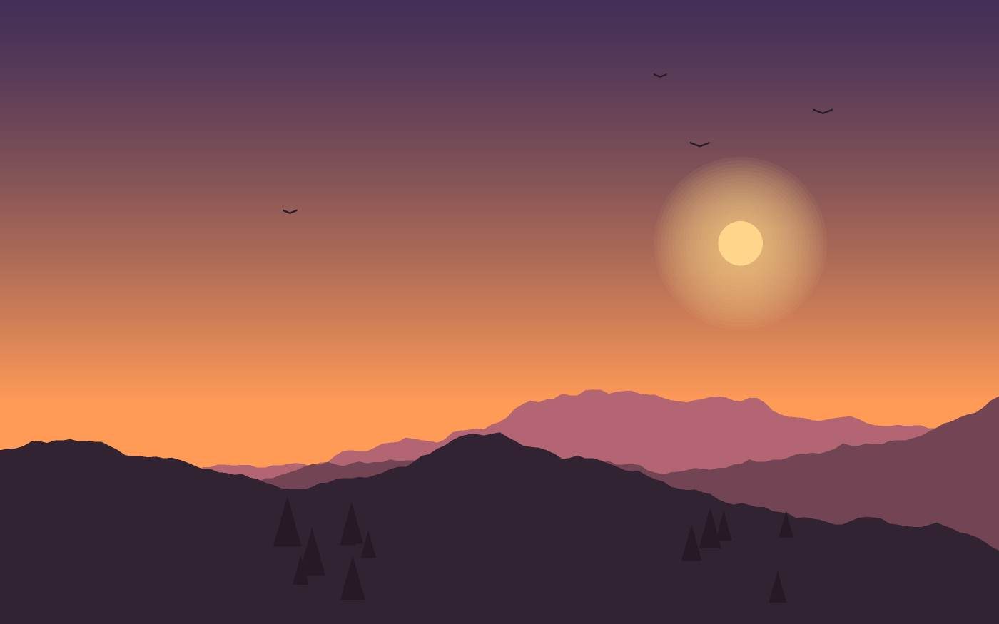 Illustration de paysage