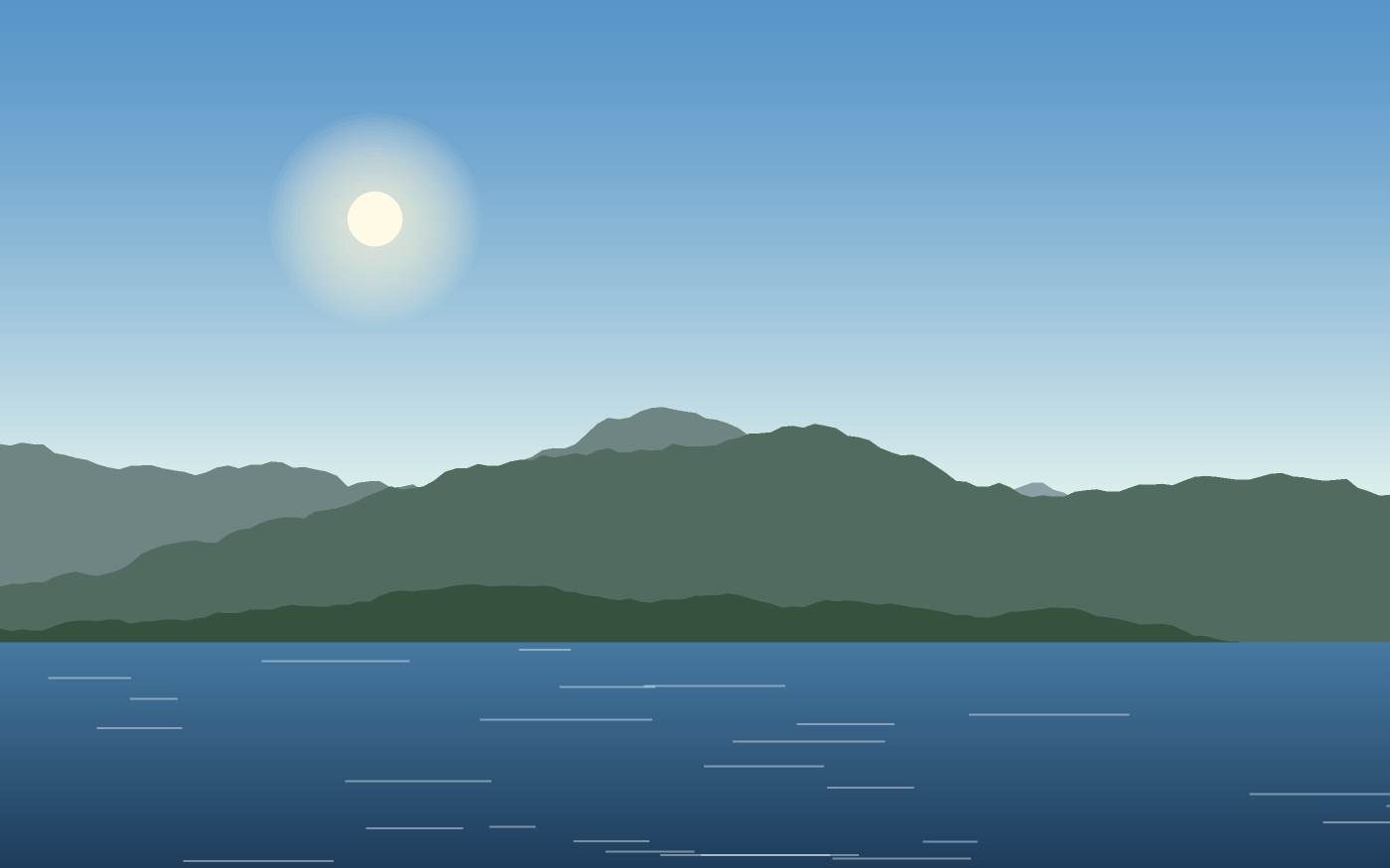Landskapsillustrasjon