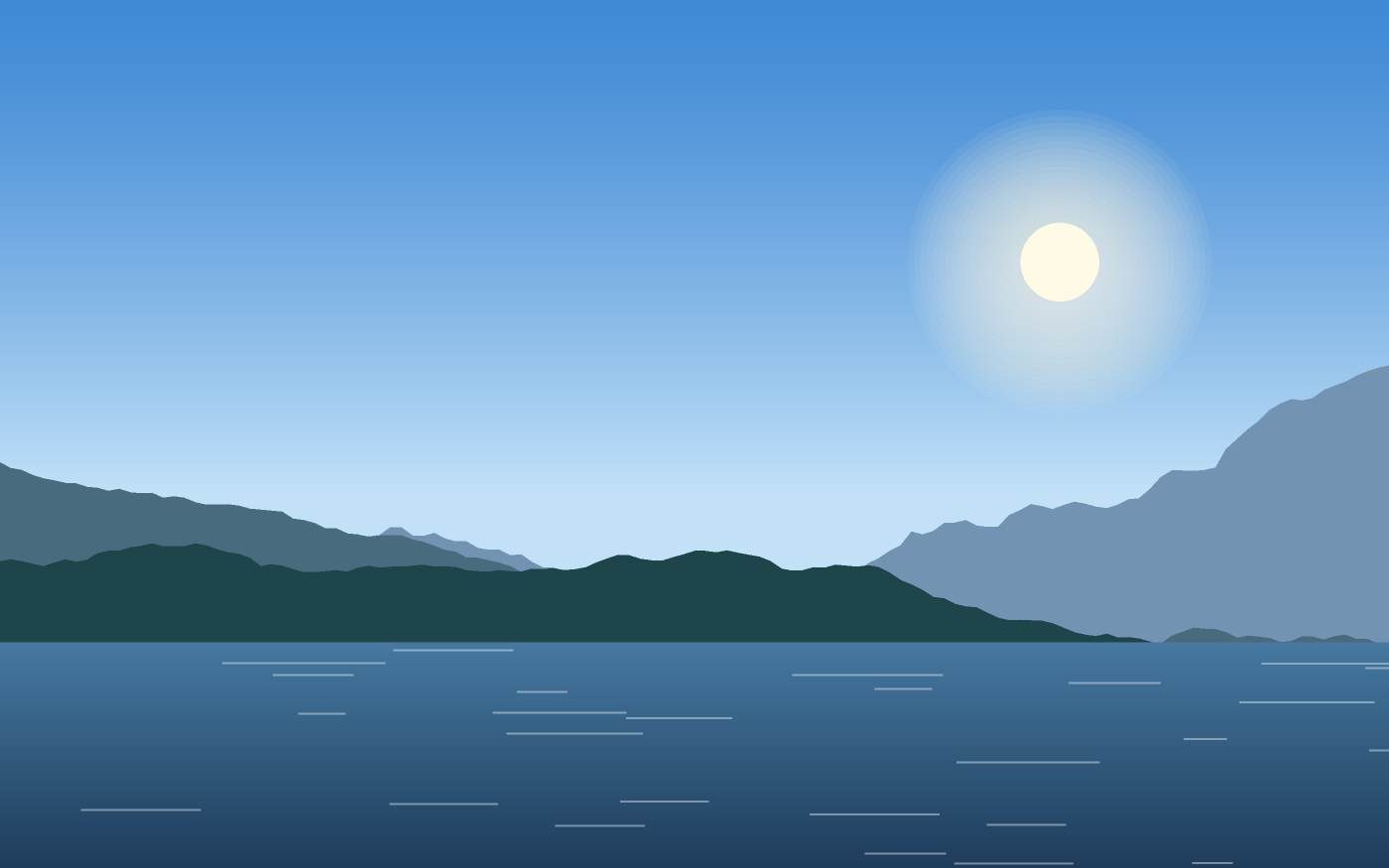 Landskapsillustration