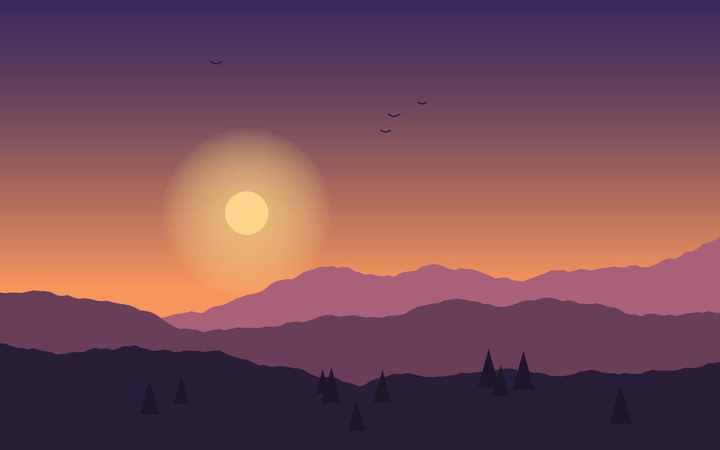 Landskapsillustration
