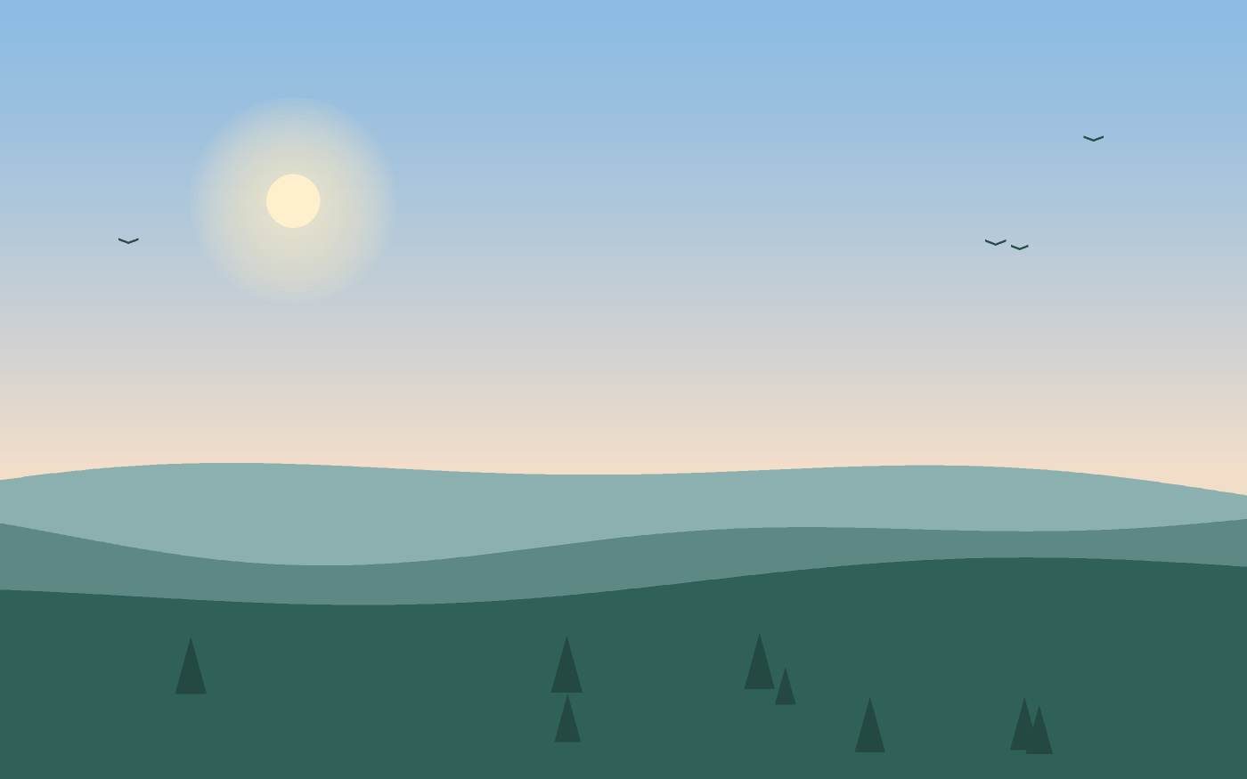 Landskapsillustration