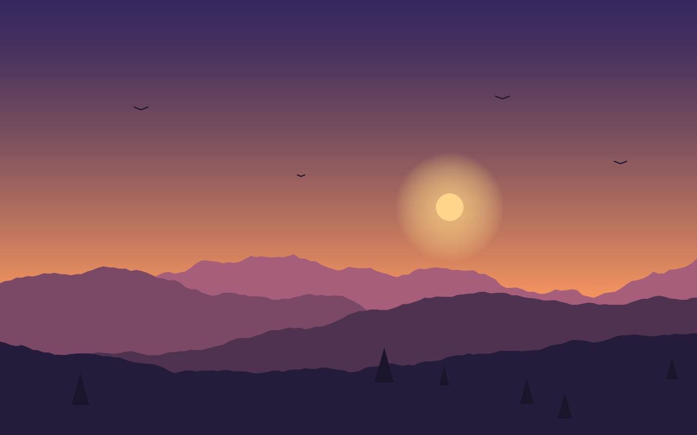 Landskapsillustration