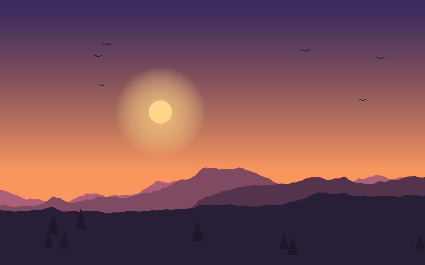 Landscape illustration