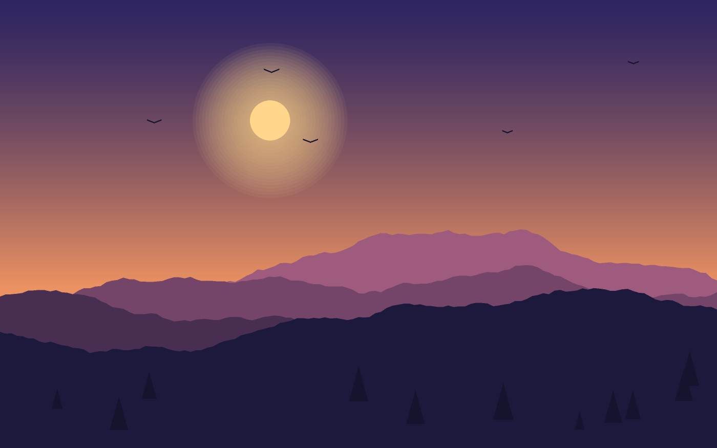 Landscape illustration