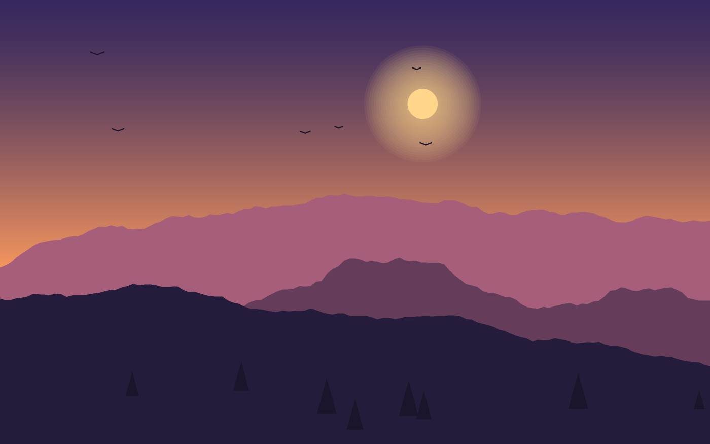 Landscape illustration
