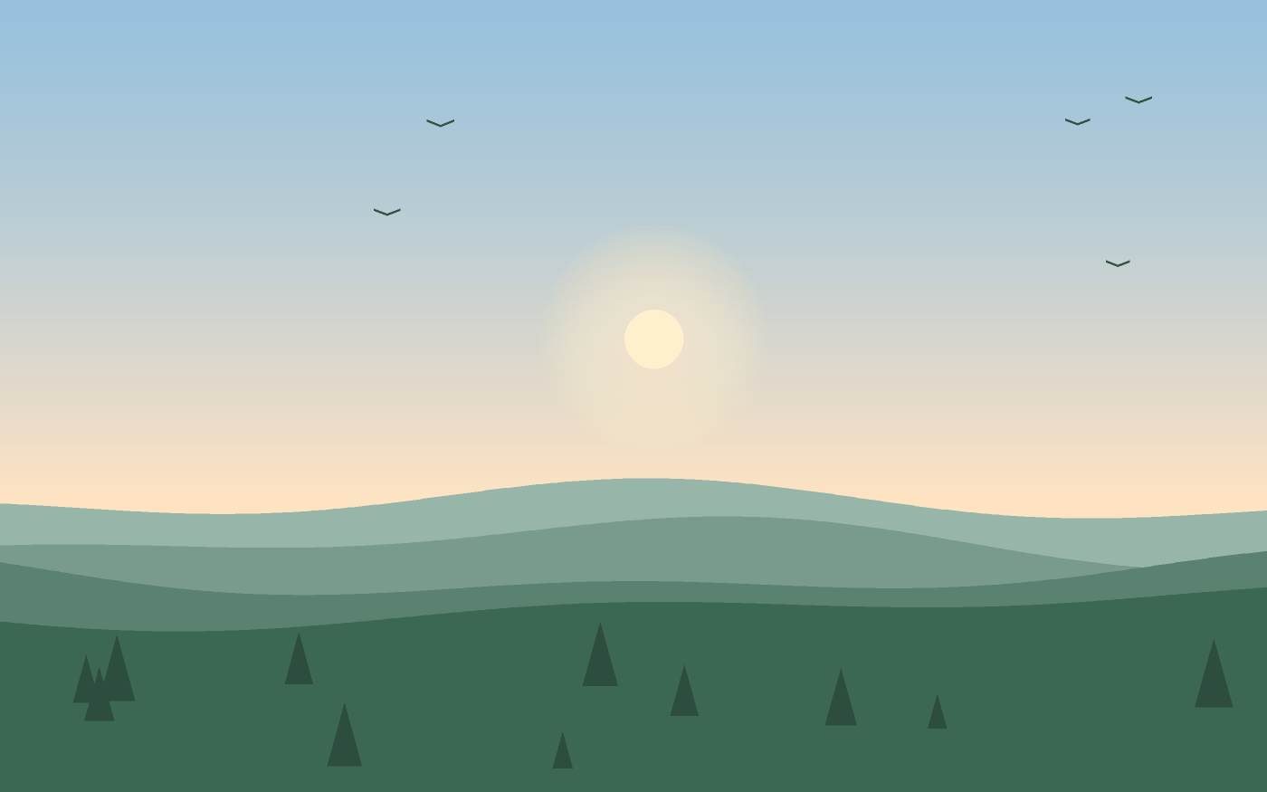 Landscape illustration