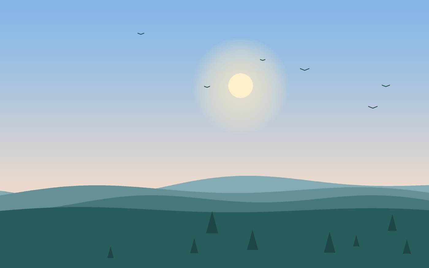 Landscape illustration