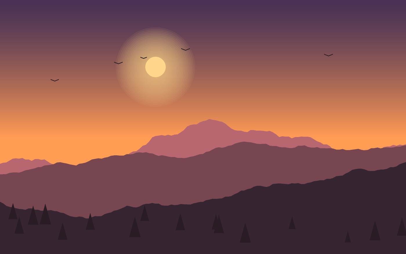 Landscape illustration
